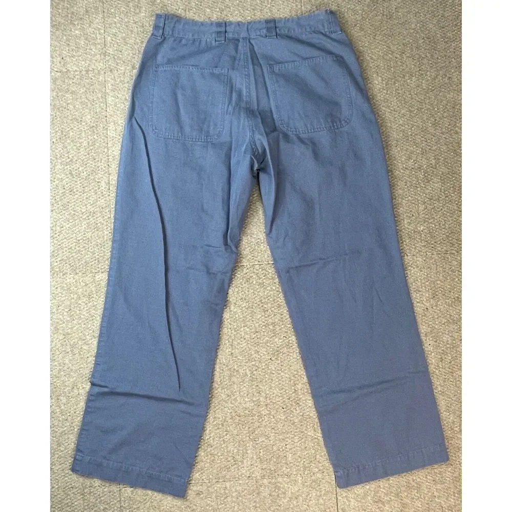 Robert Graham Men's Drawstring Waist Blue Chino Casual‎ Pants Size Large